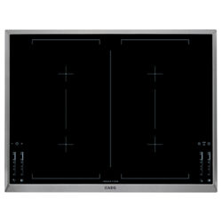 AEG HK764403XB Induction Hob, Black/Stainless Steel